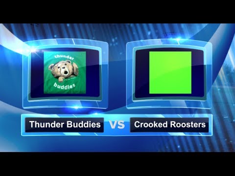 Thunder Buddies vs Crooked Roosters - Quarter Finals - Arizona Kickball Open #AKO2014
