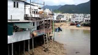preview picture of video 'Aldea de pescadores de Tai O, en la isla Lantau (Hong Kong)'