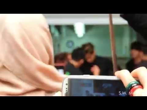 150614 Vixx - come out from restaurant (Super Close )_ Sunway Giza