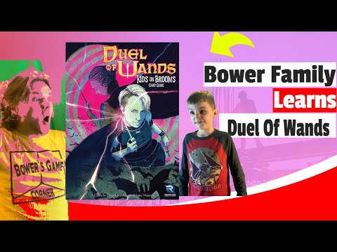 Duel of Wands: Kids On Brooms Card Game - Bower Family Learns