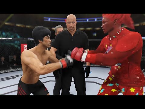 Bruce Lee vs. Red Unicorn - EA Sports UFC 4 - Dragon Fights