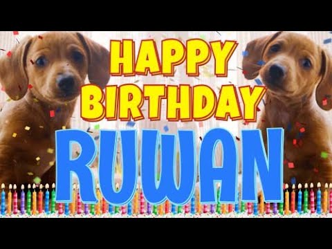 Happy Birthday Ruwan! ( Funny Talking Dogs ) What Is Free On My Birthday