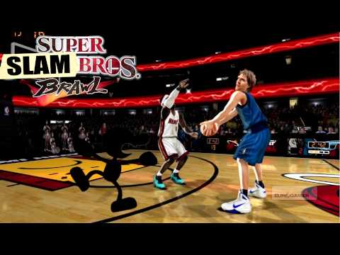 Super Slam Bros. Brawl - Flat Court 2 (Quad City DJs VS Brawl Orchestra)