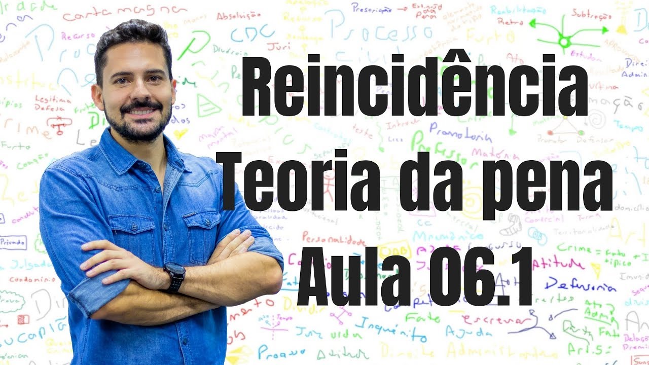 Reincidência Penal - Aula 06.1 - Atenuantes e Agravantes - Aplicação da Pena (Direito Penal)