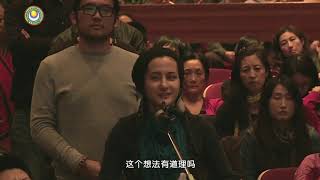 28-穿越千年的智慧 >> 20141030 多伦多大学 【前世今生 佛教人生观 问答】