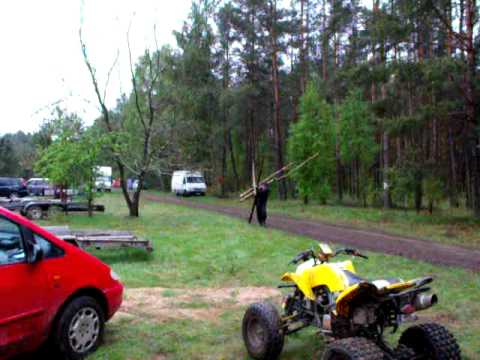 chojna maniek wychodzi z lasu