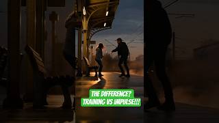 The difference? Training vs impulse. #vairalvideo #shewasready #mrswomax #instantkarma
