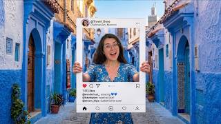 This Blue City in Morocco Doesn&amp;#39;t Look Real… We Had To See It 😳🇲🇦 Chefchaouen