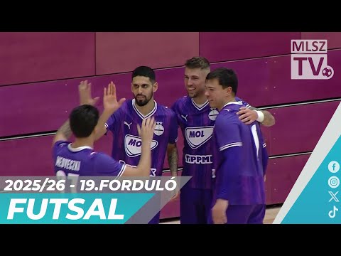 Újpest FC – Nyírbátor B-KERÉP | 6-1 | Férfi Futsal NB I | 19. forduló | MLSZTV