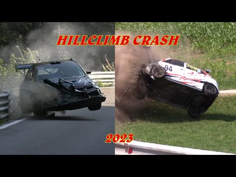Best of Hillclimb Crash 2023 | Crash & Fail Compilation | Bergrennen - Course de Côte - Cronoscalate
