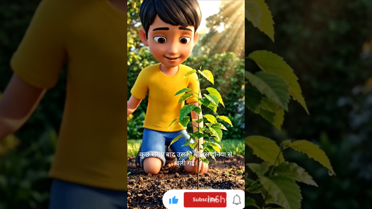 माँ का आख़िरी पौधा 🌳❤️ | एक भावुक कहानी जो आपका दिल छू लेगी#Shorts #EmotionalStory #Tree #Nature