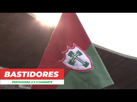 Bastidores do jogo PORTUGUESA 2 x 2 CIANORTE - 05/06/2021 || LUSA TV