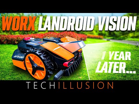 🔥STILL A GOOD CHOICE in 2025?!🧐 Long-term test WORX LANDROID VISION Robotic lawnmower After 1 year😱