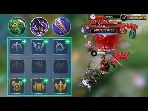 MOSKOV NEW META LIFESTEAL BUILD & EMBLEM IS BACK!! MOSKOV BEST BUILD 2023 | MOBILE LEGENDS