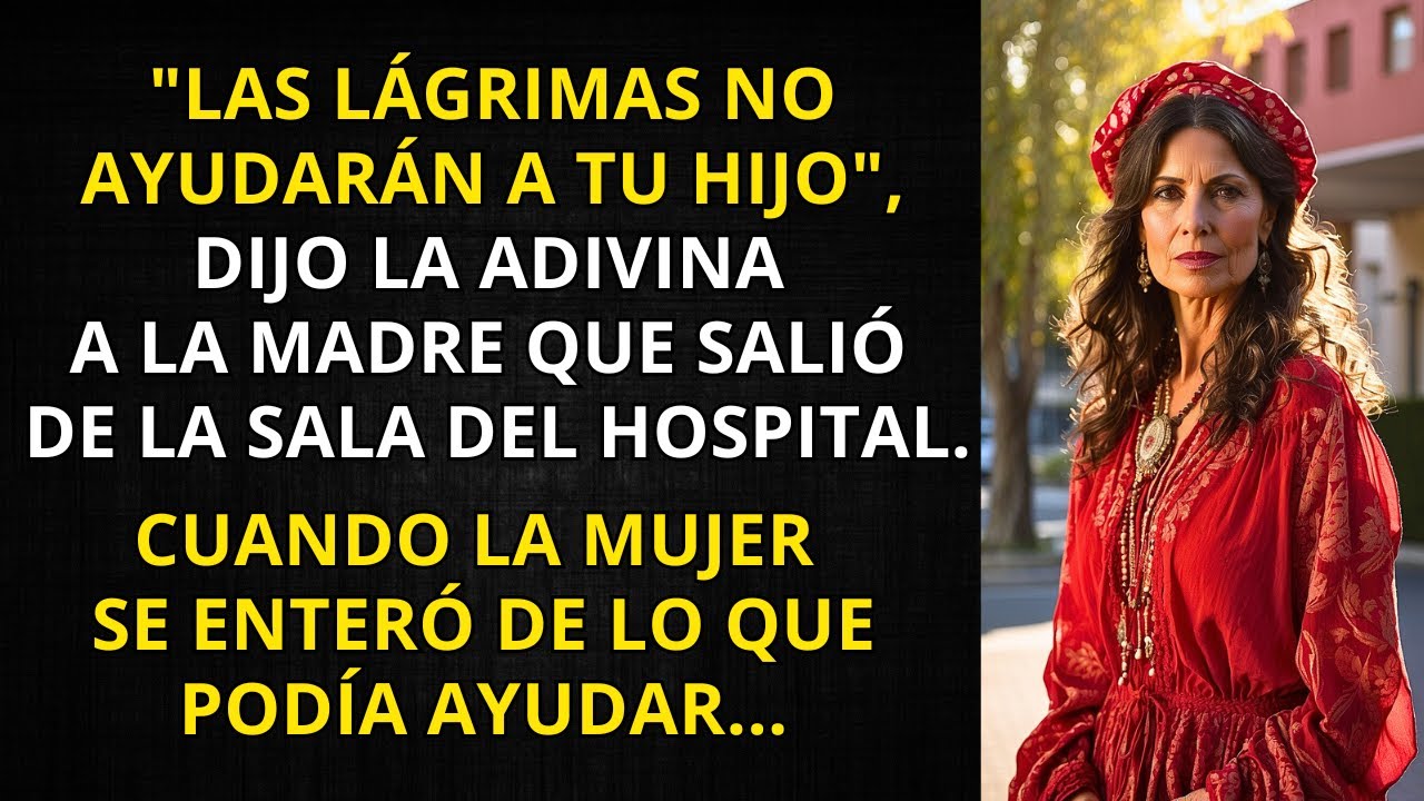 "LAS LÁGRIMAS NO AYUDARÁN A TU HIJO", DIJO LA ADIVINA A LA MADRE QUE SALIÓ DE LA SALA DEL HOSPITAL