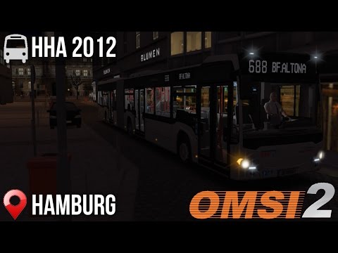 OMSI 2 - Hamburg, Line 688, Hamburg Citybus HHA 2012 (Articulated)