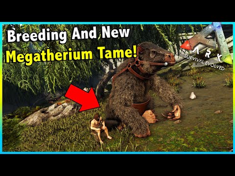 BREEDING OUR NEW DEINONYCHUS AND TAMING A MEGATHERIUM!! || ARK VALGUERO PVP EP 11!