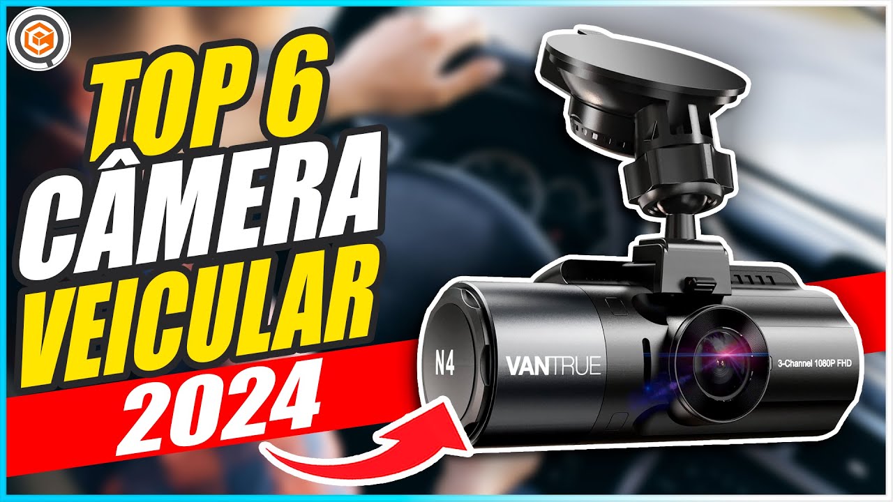 6 MELHORES CÂMERAS VEICULARES INTERNAS EM 2024 ➽ DASHCAMS DE 3 CANAIS - IDEAL PARA UBER