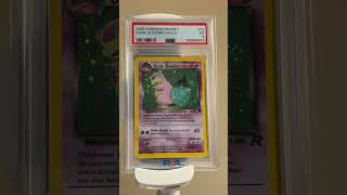 Pulled from a $.25C bin - A Graded Team Rocket classic holo - #pokemon