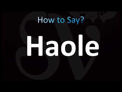 How to Pronounce Haole (CORRECTLY!)