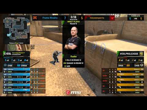 flusha double knife in ESL PRO League GRANDFINAL