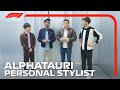 Pierre and Yuki: AlphaTauri Personal Stylists For The Day!
