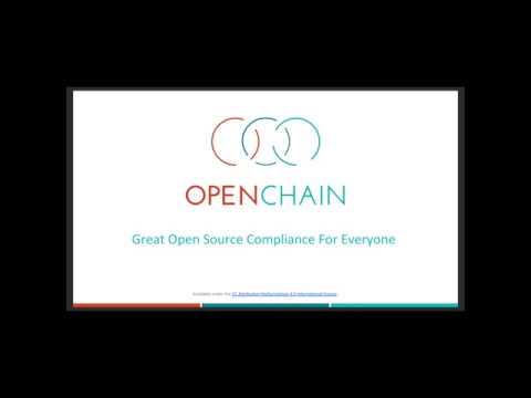 OpenChain - Great Open Source Compliance for Everyone - April 2019