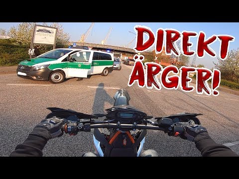 First ride with the new motorcycle