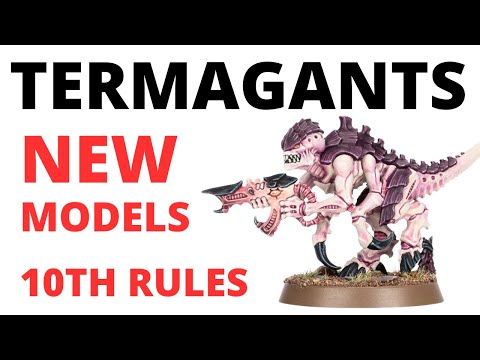 Tyranid Termagants - NEW MODELS and NEW RULES Reviewed - 10th Edition Warhammer 40K