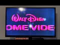 Opening To Disney S Sing Along Songs The Bare Necessities 1987 VHS Canadian Copy