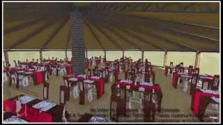 preview picture of video 'Ülü Çadır ® Büyük Çadır ( Açık Kapalı Düğün Alanı )'