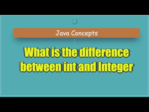 Exploring The Difference Between Int And Integer