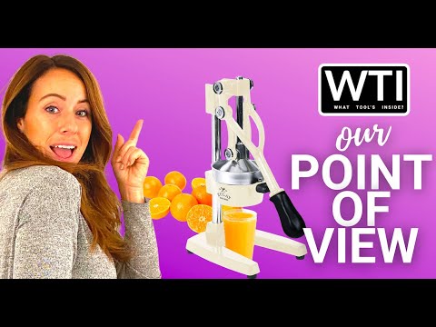 Zulay Professional Citrus Juicer - WTI product video review