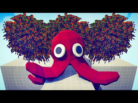 GIANT OCTOPUS vs EVERY GOD - Totally Accurate Battle Simulator TABS