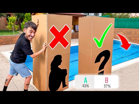 SAKIN Yanlış GİZEMLİ KUTUYU Suya İtme (Seçim Yap) ?! ​⁠@AhmetCanDündar ​⁠@siladundar1