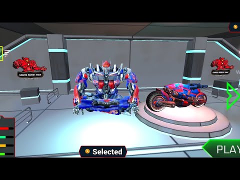 optimus prime game ^¿^ Grand Robot Bike Transform City Attack *** Android  Gameplay