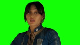 Lucy "okey dokey" Fallout green screen