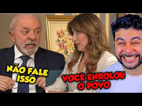 Jornalista Humilha e Esfrega Verdades na Cara de Lula e Ele Surta ao Vivo