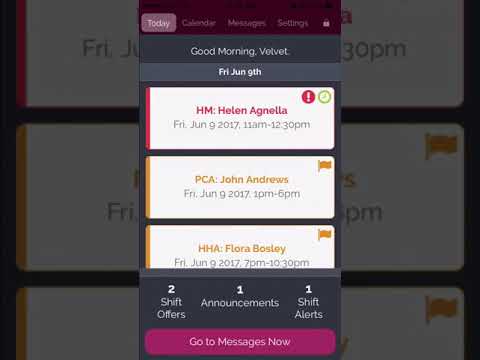 Rosemark Caregiver EVV Mobile App Instructions