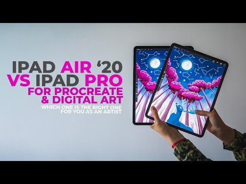 Apple iPad Air 2020 or iPad Pro for Procreate Illustration & Digital Art? (Digital Artist Opinion)