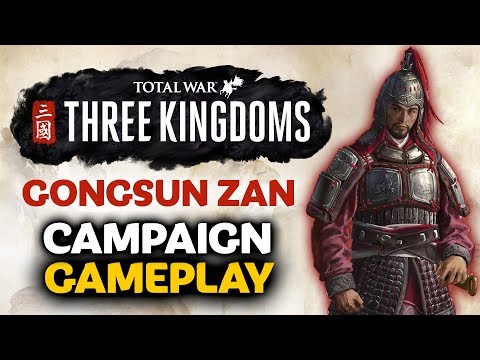 THE LION OF THE NORTH! Total War: Three Kingdoms - Gongsun Zan - 1hr Campaign Gameplay