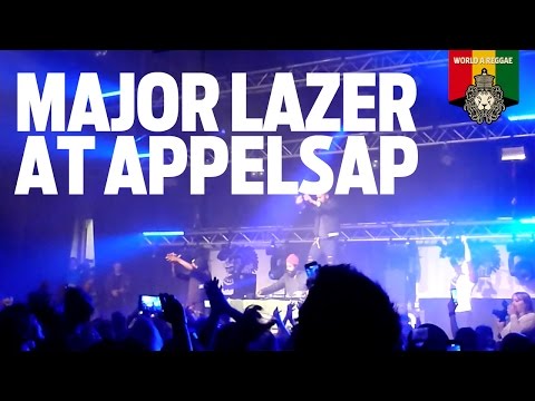 Major Lazer live at Appelsap, Kings Night Amsterdam 2015