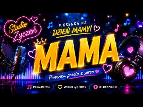 Dziękuję Ci Mamo - Śpiewane Życzenia na Dzień Mamy ❤️