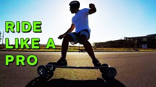 How To Corner & Carve Like a Pro on Your Evolve Skateboard!
