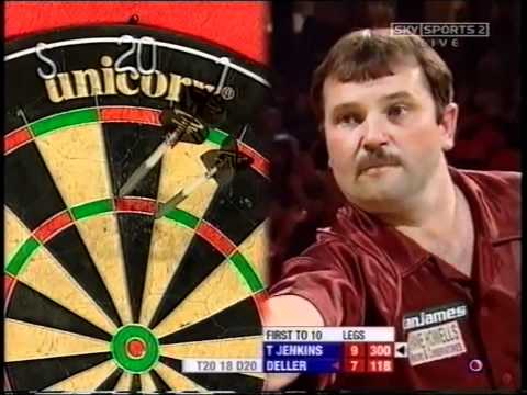 Keith Deller v Terry Jenkins - 2005 WORLD MATCHPLAY DARTS PART 3