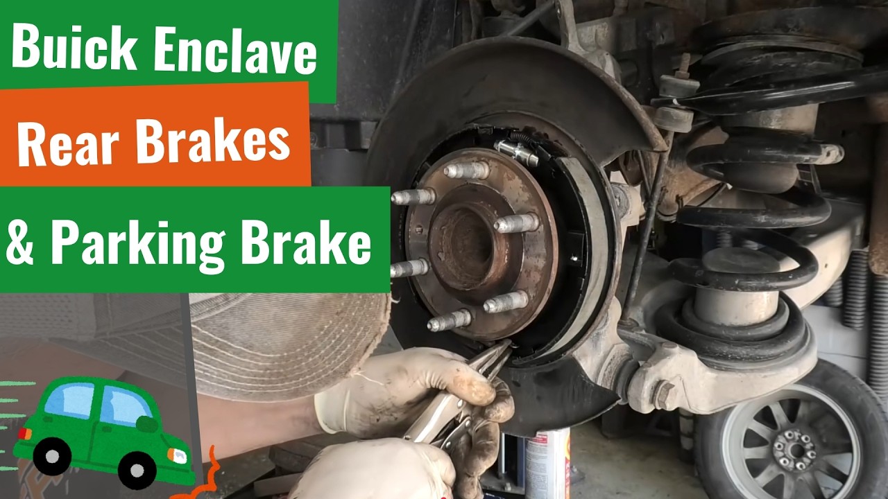 Rear Brakes on a Buick Enclave | Pads, Rotors and Parking Brake Shoes