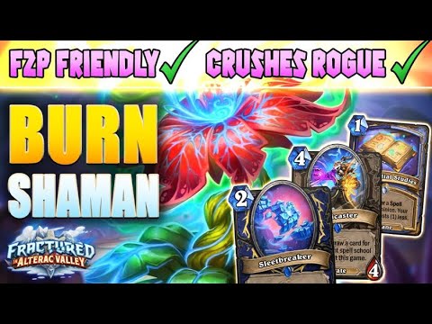 New Burn Shaman Guide. Genius deck crushes High Legend meta!
