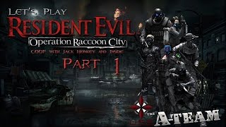 preview picture of video 'Let's Play - Resident Evil: Operation Raccoon City (Part 1) Co-op with Jack, Honkey, Inside'