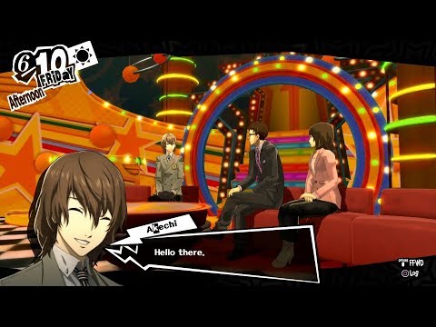 Persona 5 | Part 40 | Field Trip to the TV Station! Meeting Akechi!