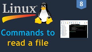 #8 - Linux for DevOps - Commands to read a file | Linux commands to read a file